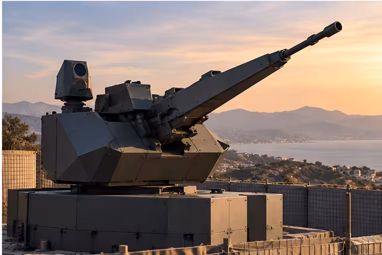 Representative 35mm-class counter-drone air-defense cannon